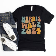 Harris Walz 2024 Trendig Boho-våg