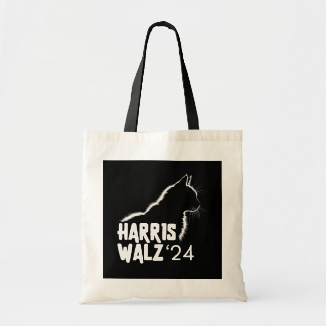 Harris Walz 2024 Tygkasse (Framsidan)