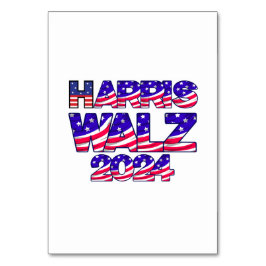 Harris & Walz 2024 | Val Bordsnummer