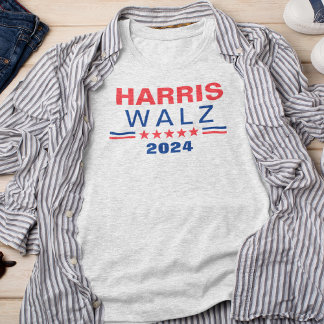Harris Walz 2024 Val Kampanj T-Shirt