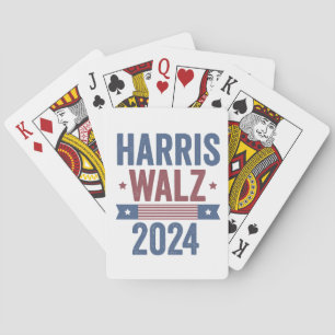 Harris Walz 2024 Valection Kamala Tim Waltz Americ Casinokort