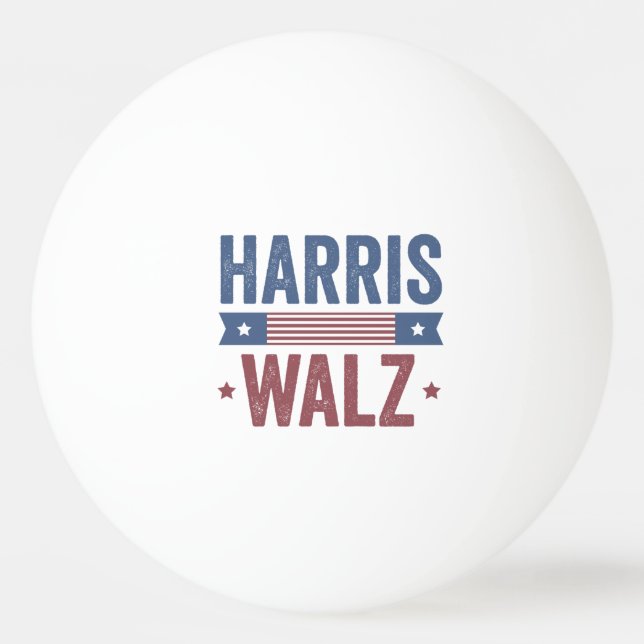 Harris Walz 2024 Valection Kamala Tim Waltz Americ Pingisboll (Framsidan)
