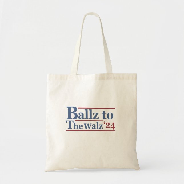 Harris Walz 2024 Valection Kamala Tim Waltz Americ Tygkasse (Framsidan)