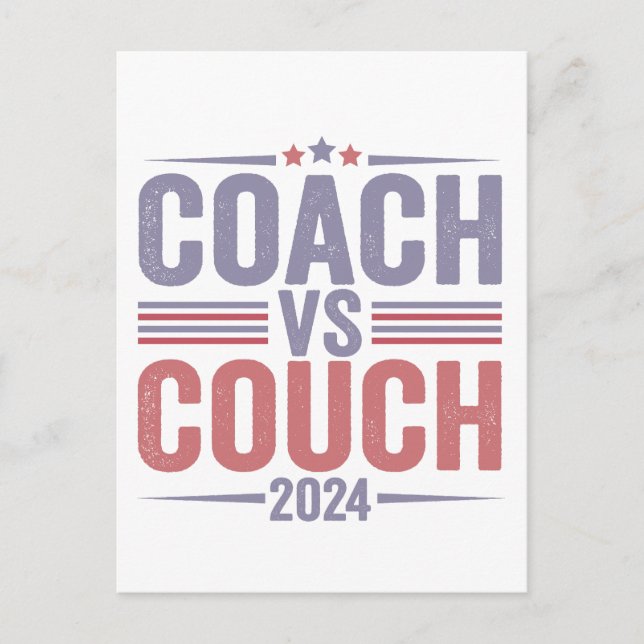 Harris Walz 2024 Valection Kamala Tim Waltz Americ Vykort (Framsida)