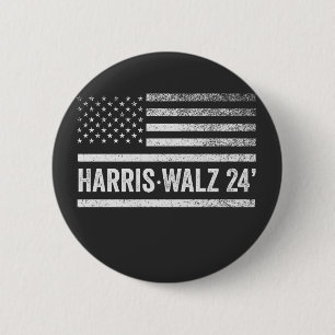Harris Walz 2024 Valection Kamala Tim Waltz Knapp
