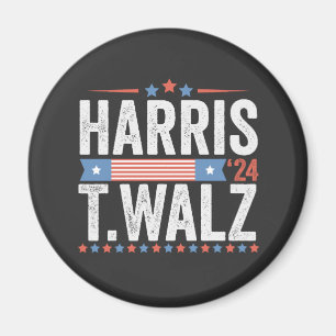 Harris Walz 2024 Valection Kamala Tim Waltz Magnet