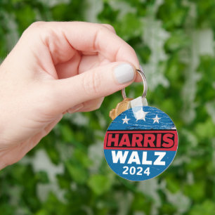 Harris Walz 2024 Valet Kamala Harris Tim Waltz Nyckelring