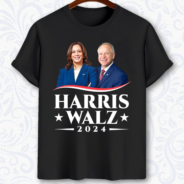 Harris Walz 2024, valfoto T Shirt (Skapare uppladdad)