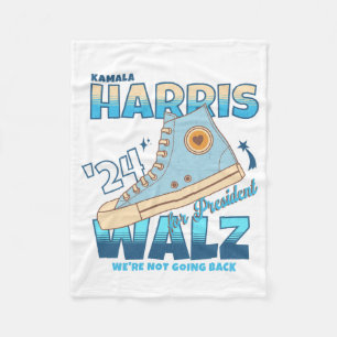 Harris Walz 2024 Vi Går Inte Tillbaka Sneaker Fleecefilt