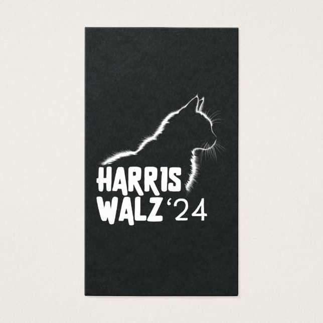 Harris Walz 2024 Visitkort (Framsidan)