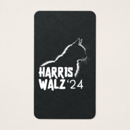 Harris Walz 2024 Visitkort