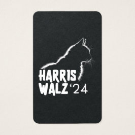 Harris Walz 2024 Visitkort