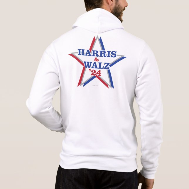 HARRIS & WALZ '24 - frontskydd för zip T Shirt (Baksida)