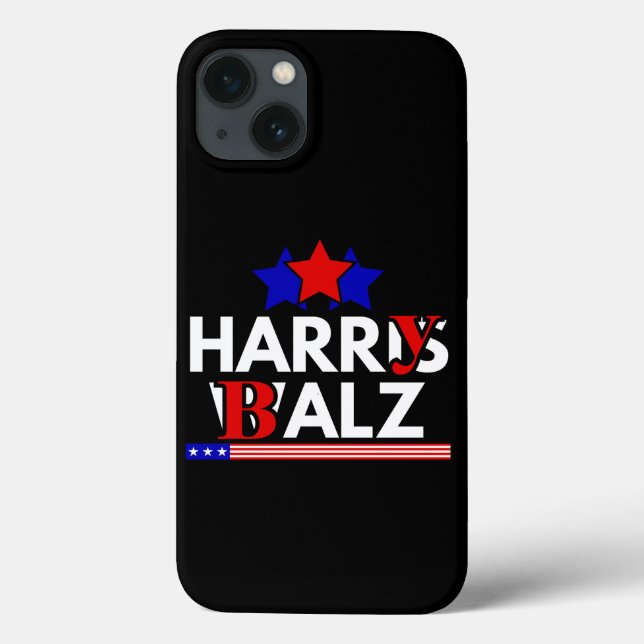 Harris Walz 24 Harry Balz 2024 Meme Demokrater (Baksida)