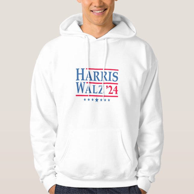 Harris Walz 24 Hoodie (Framsida)
