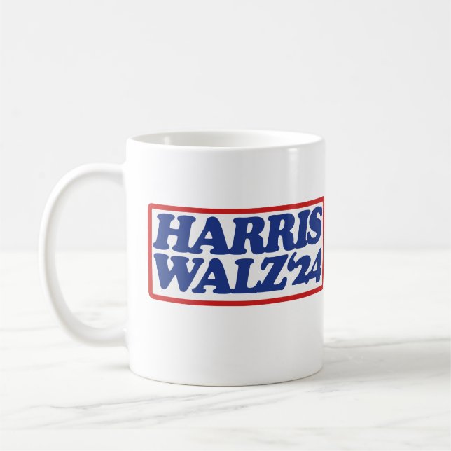 Harris Walz "24 Kaffemugg (Vänster)