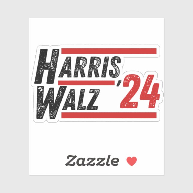 Harris Walz ' 24 Klistermärken (Ark)