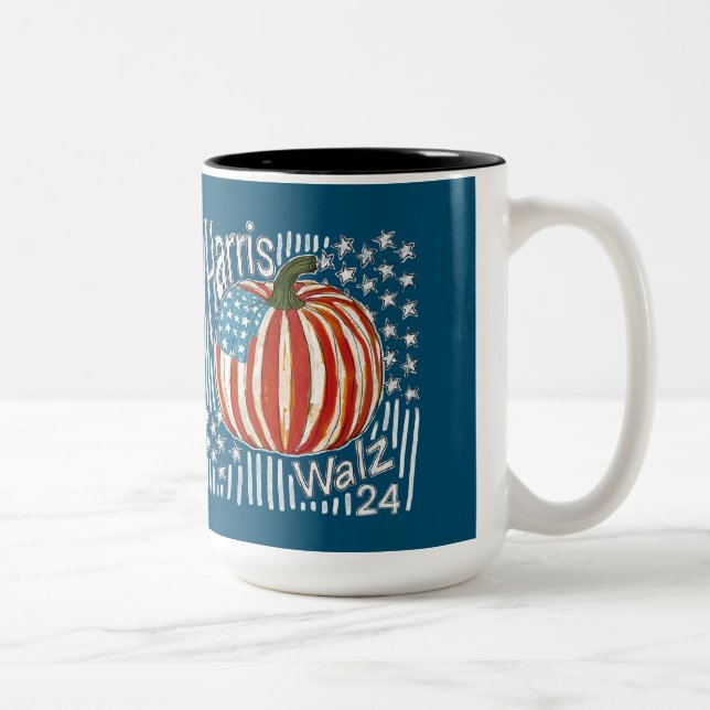 Harris Walz 24 Två-Tonad Mugg (Höger)