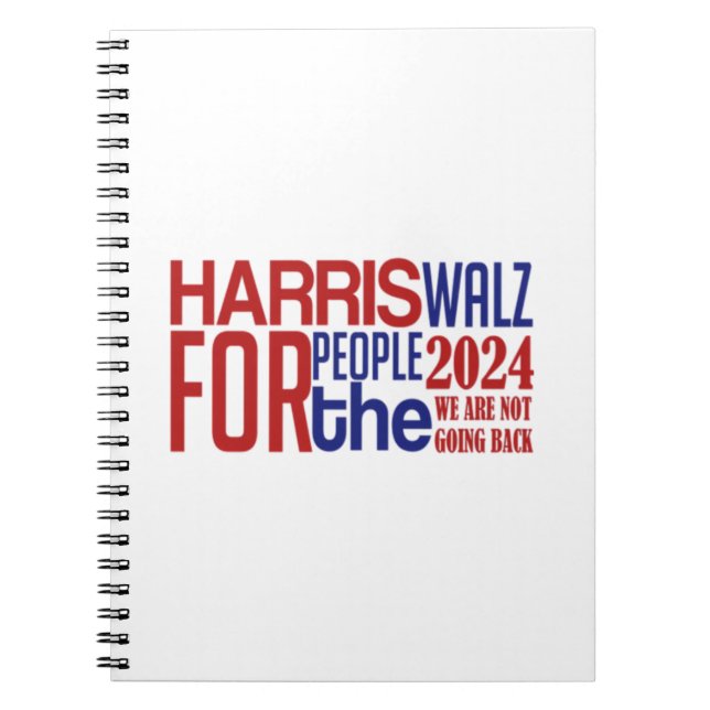 Harris walz anteckningsbok (Framsidan)