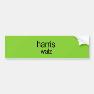 Harris Walz är Brat Bildekal