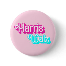 Harris Walz Button