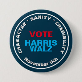 HARRIS WALZ Character Sanity Trodibility Knapp