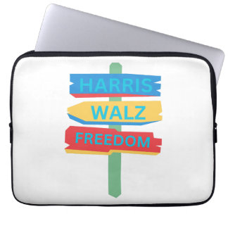Harris Walz Coconut Träd Laptop Fodral