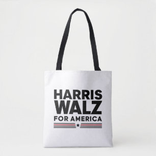 Harris walz for america tygkasse