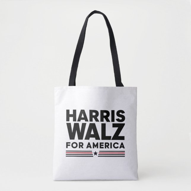 Harris walz for america tygkasse (Framsida)