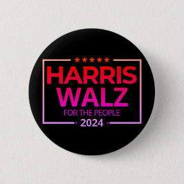 Harris walz för folket 2024 knapp