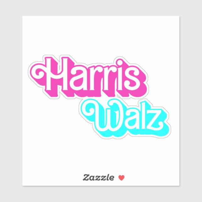 Harris Walz Klistermärken (Ark)