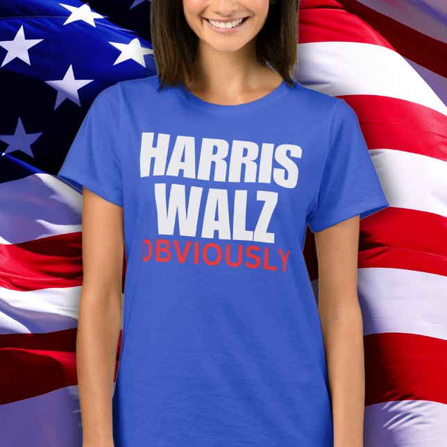 Harris Walz OBVIOUSLY | Harris Walz 2024 T Shirt (Skapare uppladdad)