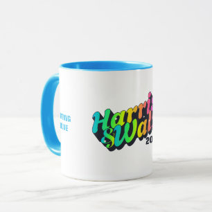 Harris & Walz Rainbow Mugg