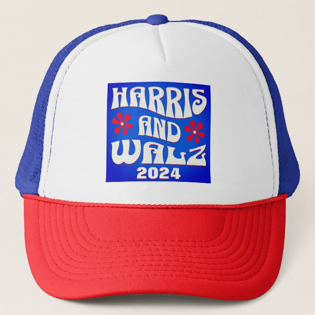 Harris & Walz Retro Keps (Framsida)