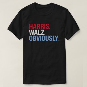 Harris Walz Självklart T Shirt