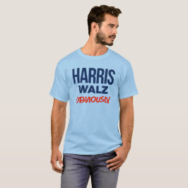Harris Walz Självklart T Shirt