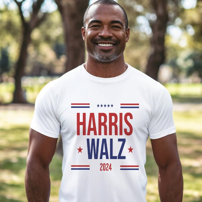 Harris Walz Supporter Demokratival T Shirt (Harris Walz Supporter Democratic Election T-Shirt)
