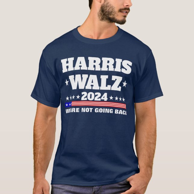 Harris Walz T Shirt (Framsida)
