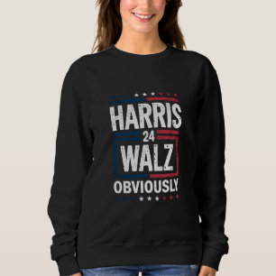 Harris Walz Uppenbarligen Harris Waltz 2024 Val T Shirt