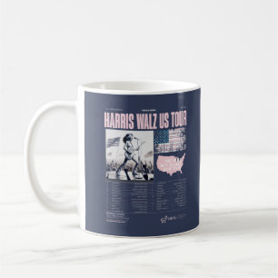 Harris Walz USA-turné Kamala Vinner Invigning Kaffemugg