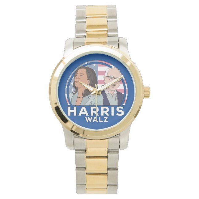 Harris Walz Val Armbandsur (Framsida)