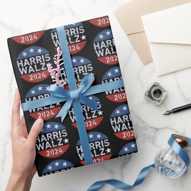 Harris Walz Waltz Harris Walz Presentpapper (Gifting)