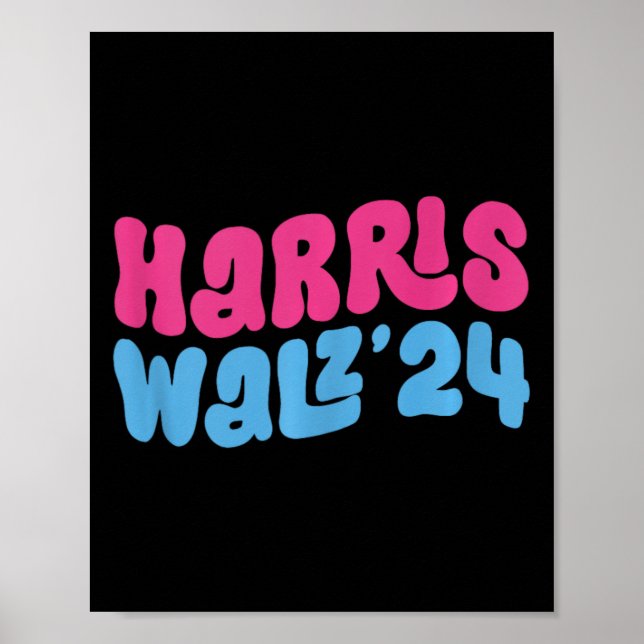 Harris Wheimer 24 Kamala Harris Fru talman 20 Poster (Framsidan)