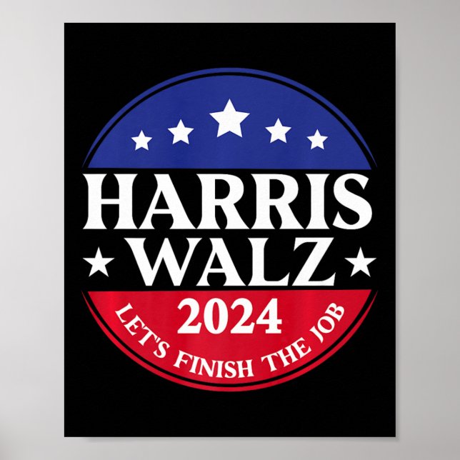 Harris Wheimer 24 Kamala Harris Fru talman 20 Poster (Framsidan)