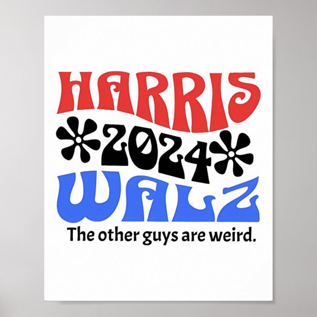 Harris Wheimer Waltz 2024 De andra killarna är Kon Poster (Framsidan)