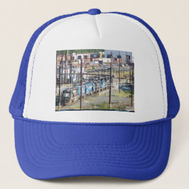 Harrisburg för Enola Norfolk sydlig järnväggård PA Keps