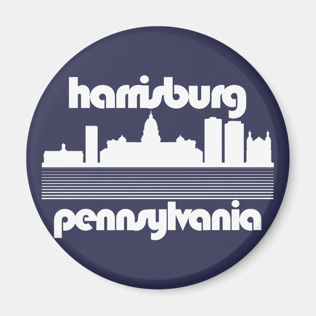 Harrisburg,Pennsylvania Magnet (Framsidan)