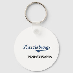 Harrisburg Pennsylvania stadsklassiker Nyckelring