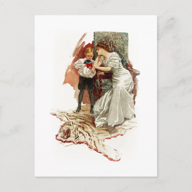 Harrison Fisher Hearts Desire This is My Age Book Vykort (Framsida)