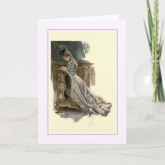 Harrison Fisher illustration Kort (Framsida)